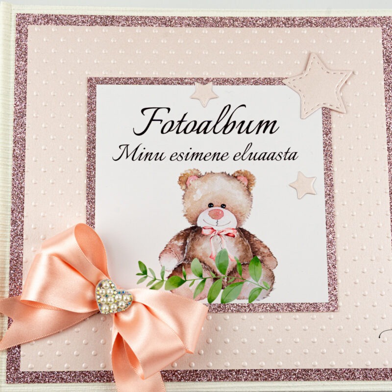 Personaliseeritav fotoalbum 0-12 kuud